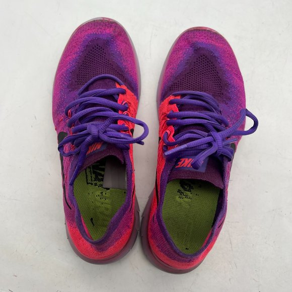 Nike Free RN Flykni 880844-600  Women`s Size 9.5 Running Shoes Athletic Sneakers - Picture 7 of 11
